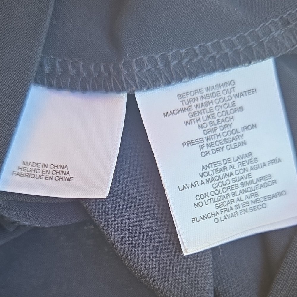 Anne Klein NAVY blue Boxy 3/4 Sleeve Top - Picture 7 of 7